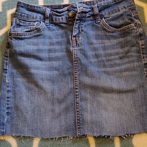 Jean skirt Old Navy!